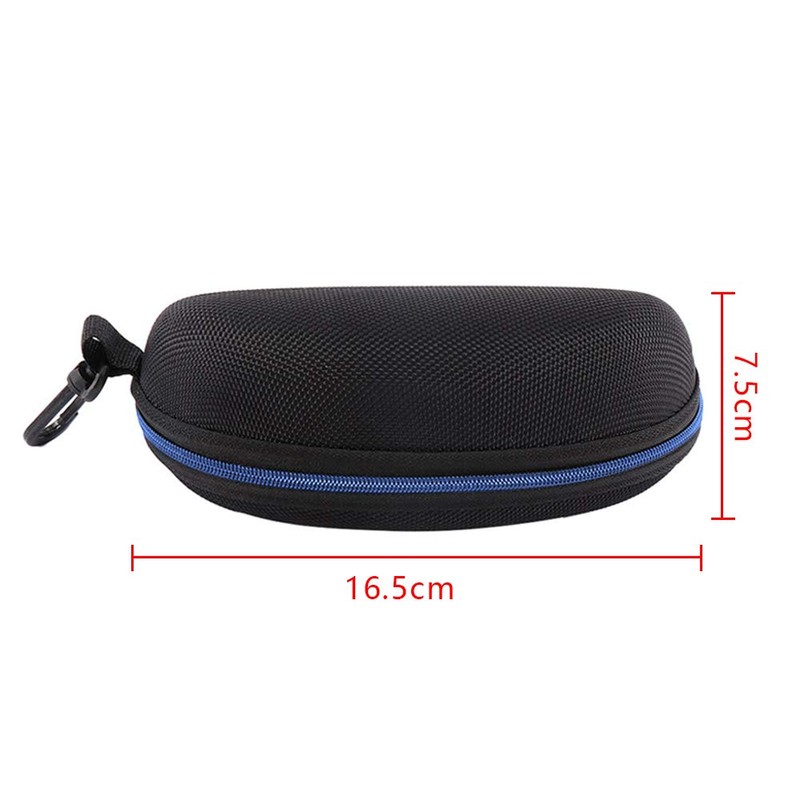 EKdirect Pack of 3 Sunglasses Glasses Case, Zip Hard Shell
