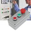 3 Button Red Green Sign Emergency Stop Push Button Switch