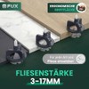 FUX Tile Levelling System 1 mm, Pack of 2500 Thread