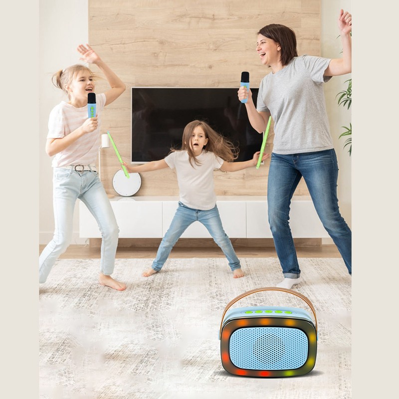 Electric Air Drum Set 3D Motion Sensing Portable Electronic Virtual