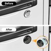 DWKJMYCP 3 PCS Keyhole Covers for 2018-2025 2026 Jeep Wrangler