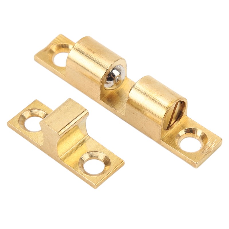 6 Set Cabinet Door Catch Brass Cabinet Door Closet Ball