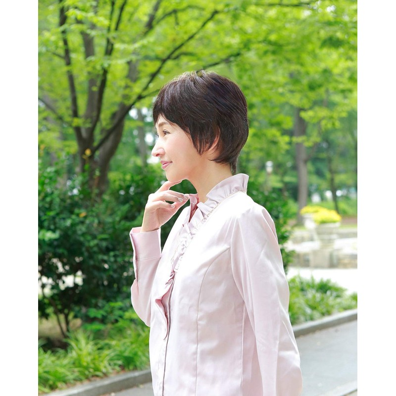 Priscilla ST-005 Gray Hair Partition Type 2N Natural Black