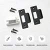T-Strike Door Strike Plate, Stainless Steel Strike Plates for Interior