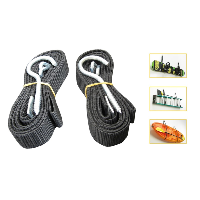 FITOOL Kayak Storage System, Canoes Wall Rack Holders, Adjustable Storage