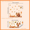 Autumn Maple Leaf Window Clings – Double-Sided Thanksgiving Tree Branches
