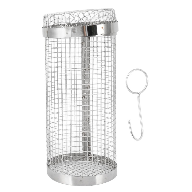 Barbecue Grilling Basket Stainless Steel Heat Resistant Rust Prevention BBQ