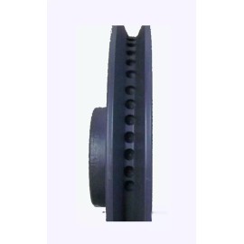 rubberbeltsonline SHEAVE PULLEY BK60 X 3/4" bore for belt A,B set screws cast Iron OD 6.1"