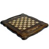Handmade 3 in 1 Walnut Wood Chess Set 11.8 inch