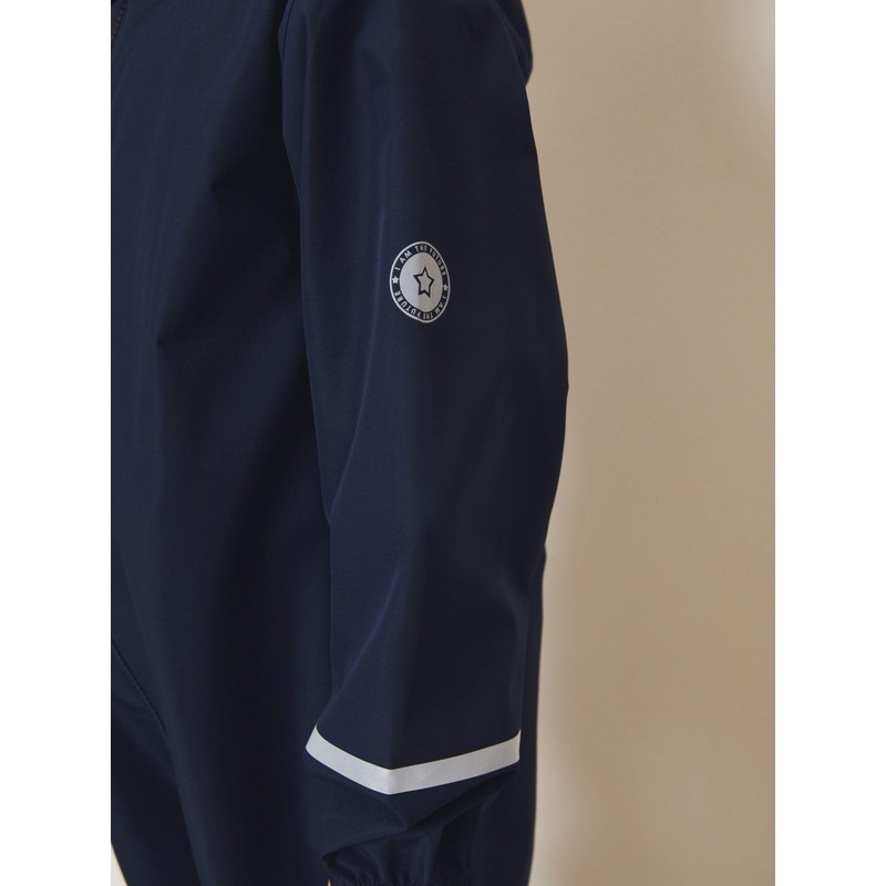 NEXT School Waterproof Mud Suit, navy blue