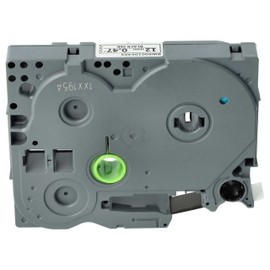 vhbw 5X Schriftband-Kassette kompatibel mit Brother PT P300BT, P700, H75, H75S, ST-5, RL-700S Etiketten-Drucker 8m x 12mm Schwarz auf Weiß