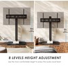 FITUEYES Iron Base Universal Floor TV Stand with Swivel Mount