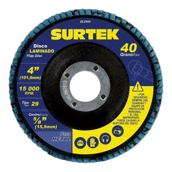 Surtek Disco Laminado 7 Grano 80 Surtek Surtek Dlz708