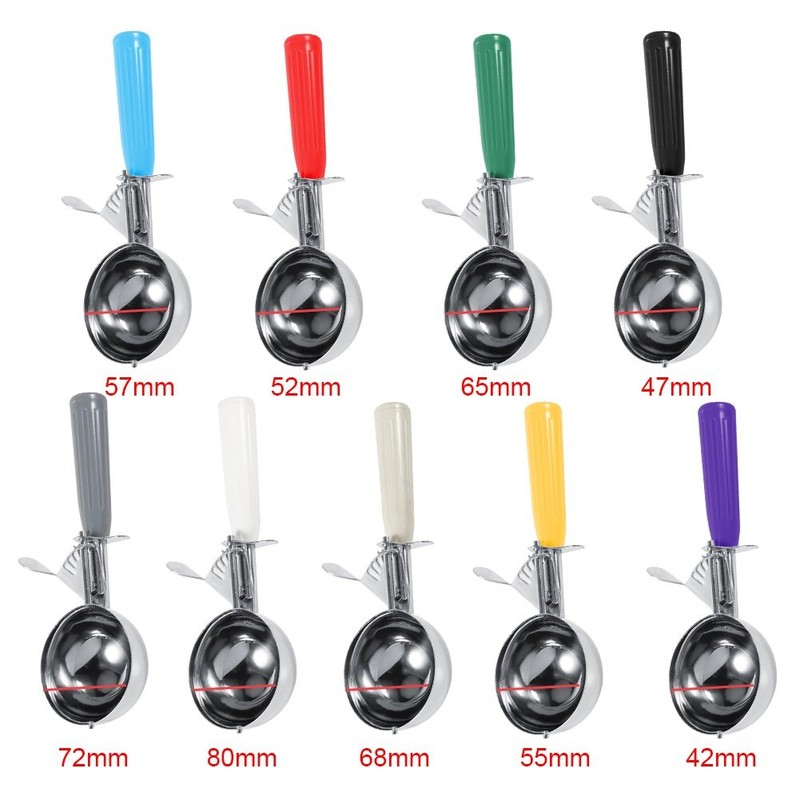 Yosoo 1Pcs Stainless Steel Fruit Ice Cream Mashed Potato Scoop