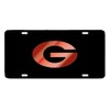 Craftique Georgia Bulldogs Black with Oval Red G Car Tag