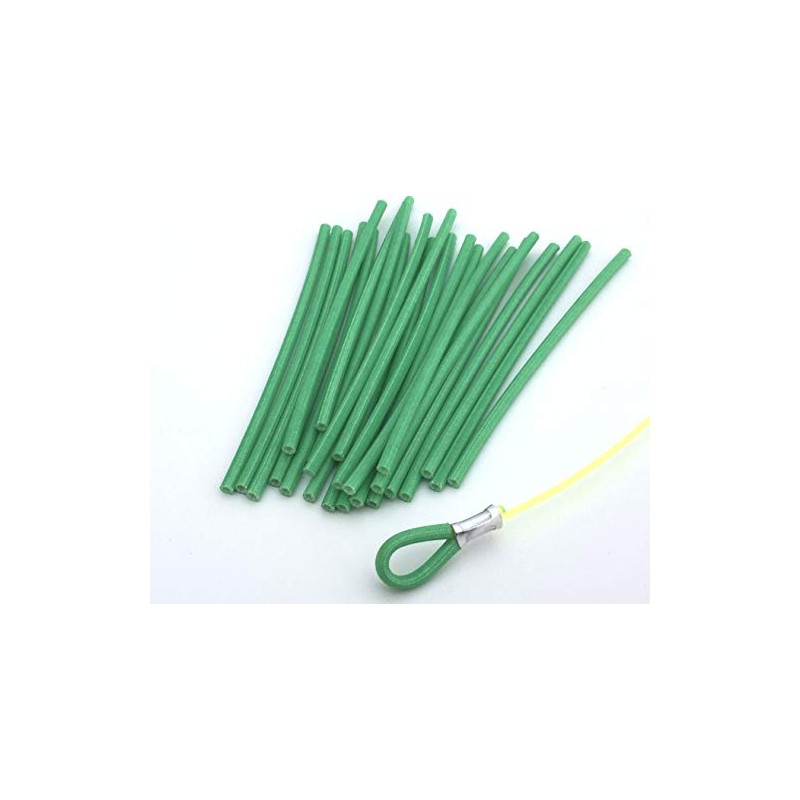 Chafing Tubing Coated Polyester Braid Loop Protectors 4" 25 Pieces