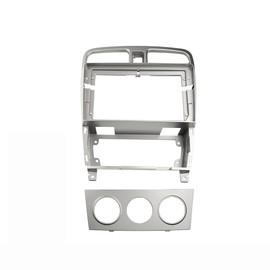 9'' Car Radio Stereo Fascia Frame Panel Trim with Power Harness Loom for Subaru Forester SG 2002~2008