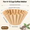 5 Cup Coffee Filter Compatible with Mr. Coffee, Unbleached Coffee