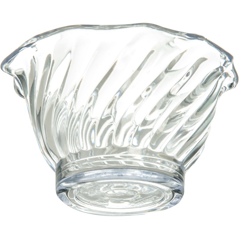 Carlisle FoodService Products Plastic Dessert Dish, 5 Ounces, Clear (Pack