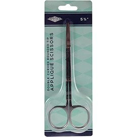 Havel's Double-Curved Applique scissors, Silver