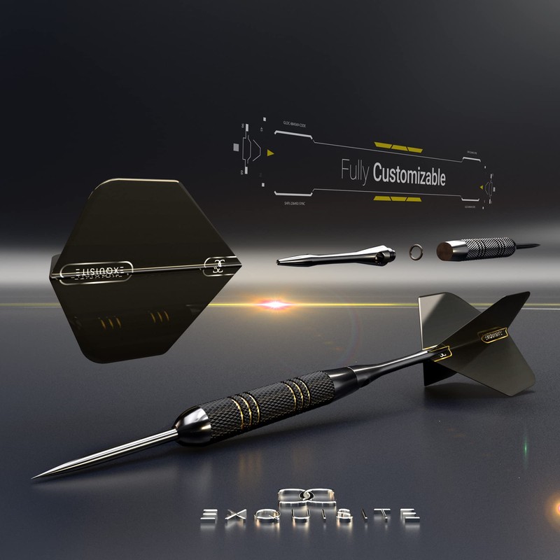 CC-Exquisite Darts Set | Professional 12 X 20/22g Metal Tip