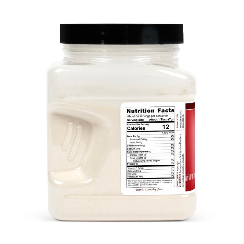 Hoosier Hill Farm Agar Agar Powder, 1LB (Pack of 1)