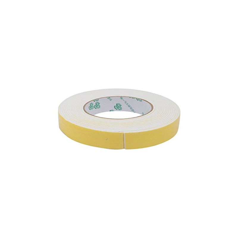 uxcell 25mm Width 2mm Thick Single Side Sealed Shockproof Sponge