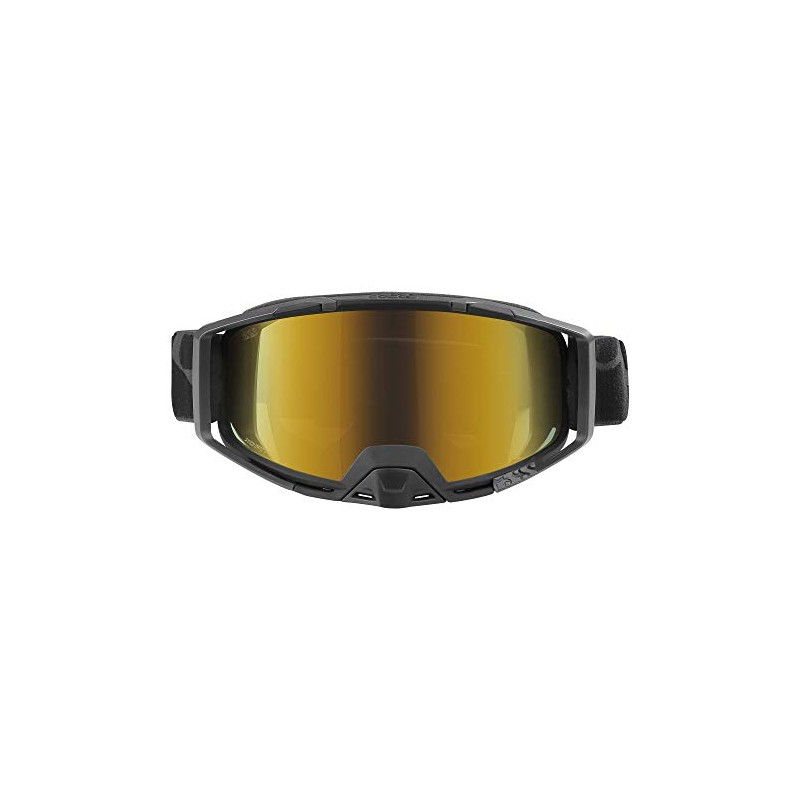 IXS Trigger Lp MTB/BMX/E-Bike Mask, Black/Gold, Low Profile