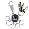 LinksWalker Kent State Golden Flashes Valet Keychain with 6 Keyrings