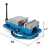 Happybuy Milling Vise 4 Inch,Bench Clamp Vise High Precision Clamping,Mill
