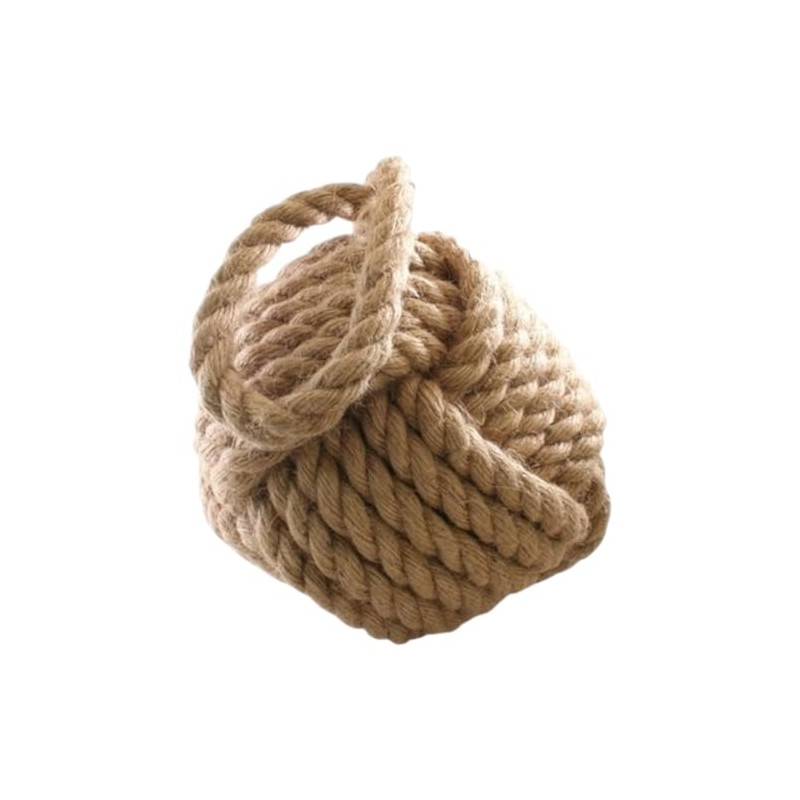 Esschert Design Door Stop Rope Design 2 Brown Crossed Ropes