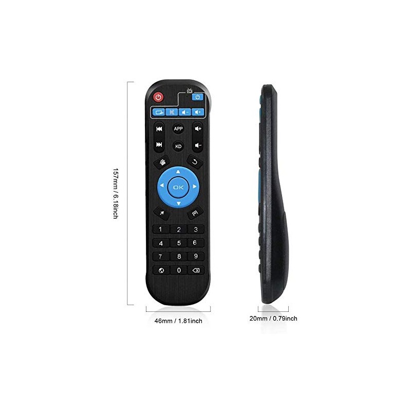 TUREWELL Replacement Remote Control for Android TV Box T9 /