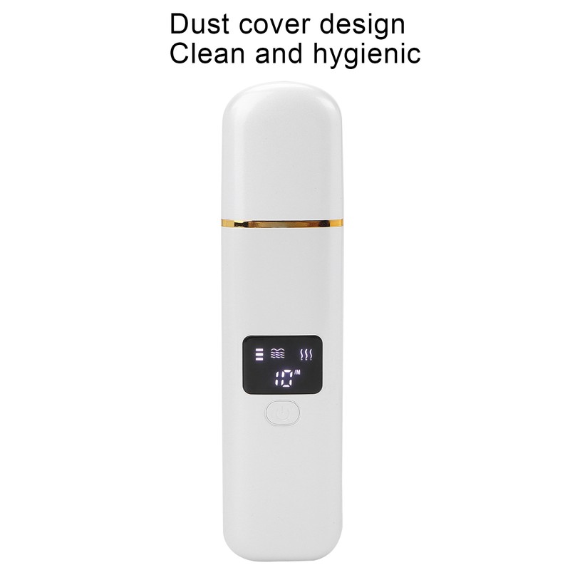Skin Scrubber Spatula Ultrasonic Blackhead Comedones Removal Device Facial Scrubber