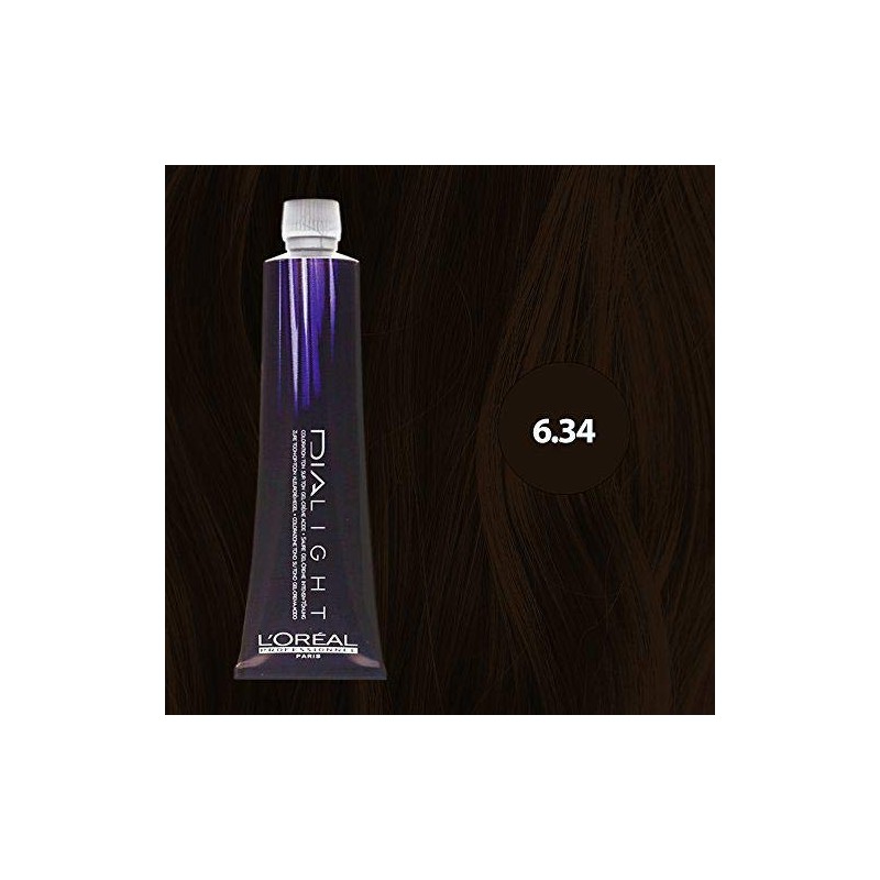 L'Oréal Professionnel Dialight 6.34 Dark Blonde Gold Copper, 50 ml