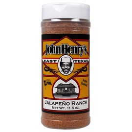 John Henry's Store John Henry's Jalapeno Ranch Rub Seasoning Ribs Brisket Veggies 11.5 Oz Bottle
