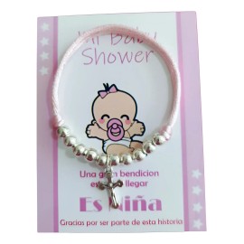 20 Pulseras Decenario Recuerdo De Baby Shower
