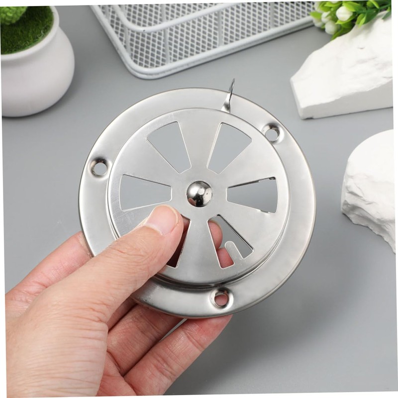 WOONEKY Modern Style Oven Air Vent Covers Stainless Steel Vent