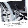 FOMIYES 4pcs Wheelchair Brake Extension Handles Replacement Covers for Enhanced