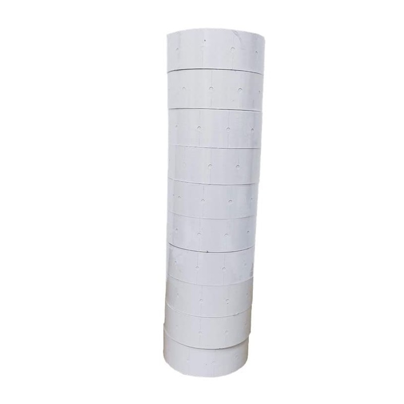 10 Rollos De Etiqueta 21x18 Mm Para Etiquetadora Trak 16GL