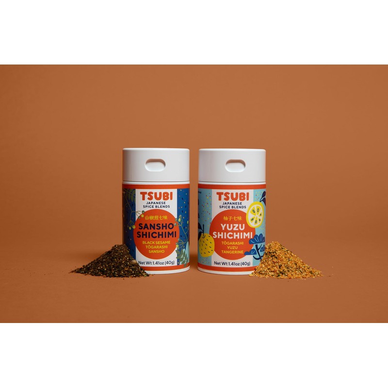 Tsubi Japanese Spice Blends - Sansho Shichimi - Black Sesame