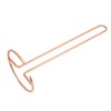 Wrought Iron Tissue Holder Smoother Surfaces Simple 1 Piece Molding