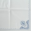 Wedgwood 138062-8202-12 Jasper Lace Handkerchief 8202 Light Blue, blue (light)