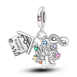 MULA 925 Sterling Silver Charms for Bracelets and Necklaces Airplane Passport Dangle Pendants Beads Butterfly Dragonfly Charms Jewelry for Women