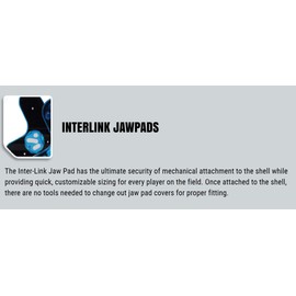 Schutt Inter-Link Jaw Pad Cover Only (PR)