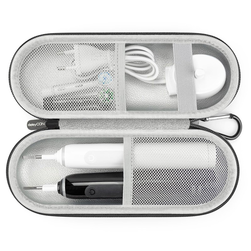 deleyCON Travel Case for Toothbrushes etc., camouflage, Toiletry bag