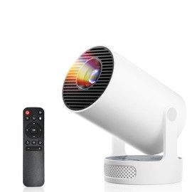 Philoent Projector for Home Use, Small, 2025 Upgraded Version Android TV & 270° Rotation & HiFi External Speaker, Short Range Projection, 27,000 LM, High Brightness, Ceiling Projection, 1080P, Wi-Fi6