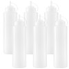 SINJEUN 6 Pack Squeeze Sauce Bottles with Caps, 1000 ml