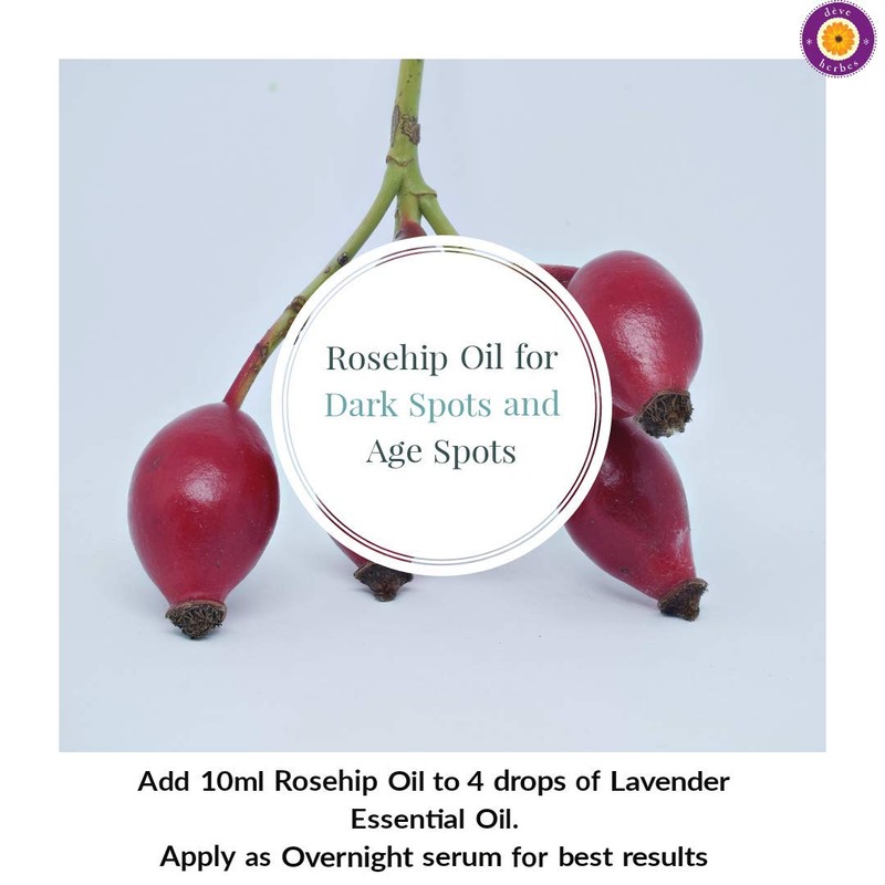 dève herbes Pure Rosehip Oil (Rosa rubiginosa) Cold Pressed 30ml