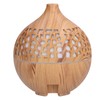 180ml Wood Grain Air Humidifier USB Charging Colorful Lights Air