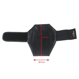 ROUGH&ROAD Motorcycle Heat Guard Portable Wrap, Black, Free RR5868